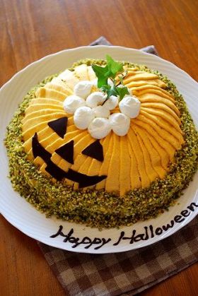 ハロウィンかぼちゃのドームケーキ」あさえもん | お菓子・パンのレシピや作り方【cotta＊コッタ】