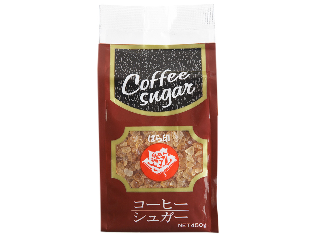 ばら印 コーヒーシュガー（コーヒー専用氷砂糖） 450g