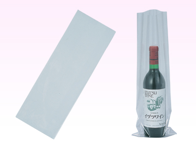ワイン用クリスタルパック 透明（1本用）S16-45