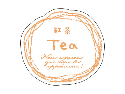 cotta シール ナチュラルフレーバー 紅茶