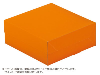 パッケージ中澤 ケーキ箱 ロックBOX 65-ネーブル 185(トレーなし)