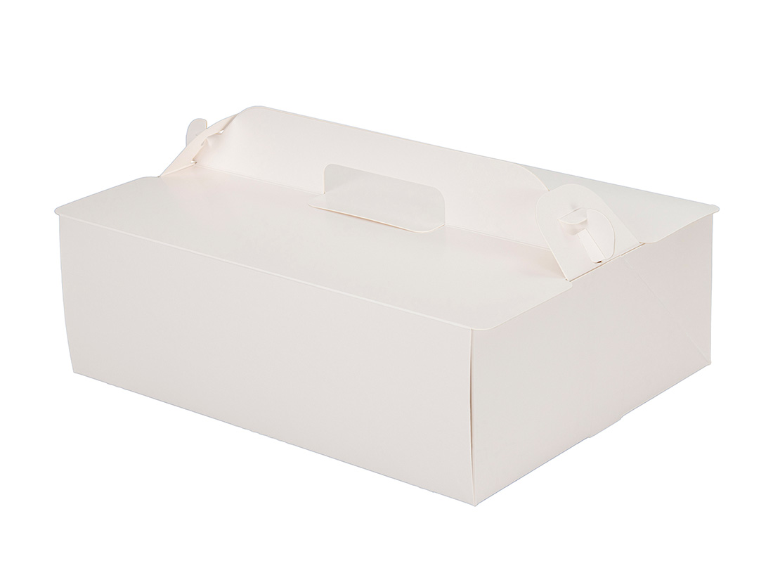 パッケージ中澤 ケーキ箱 OPL-ホワイト 7×9