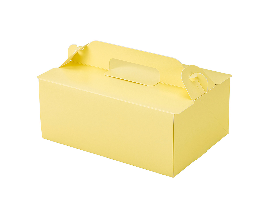 パッケージ中澤 ケーキ箱 OPL-レモン 5×7