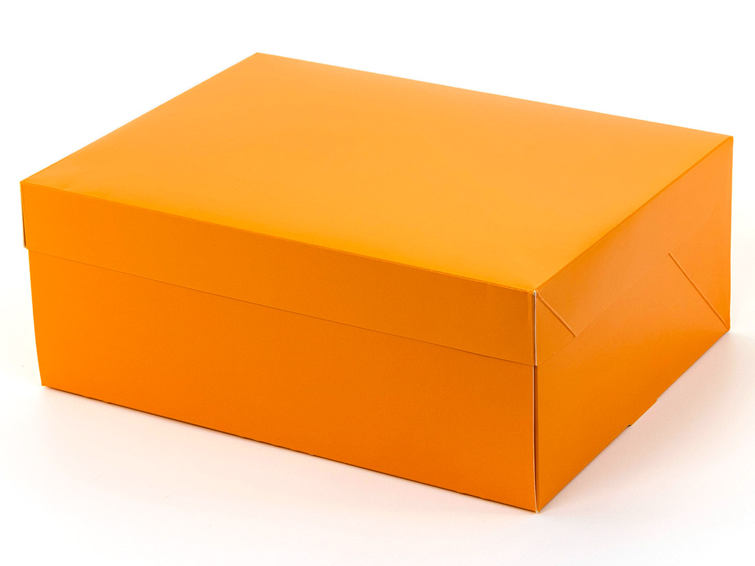 ケーキ箱CP 105 オレンジ 7×9
