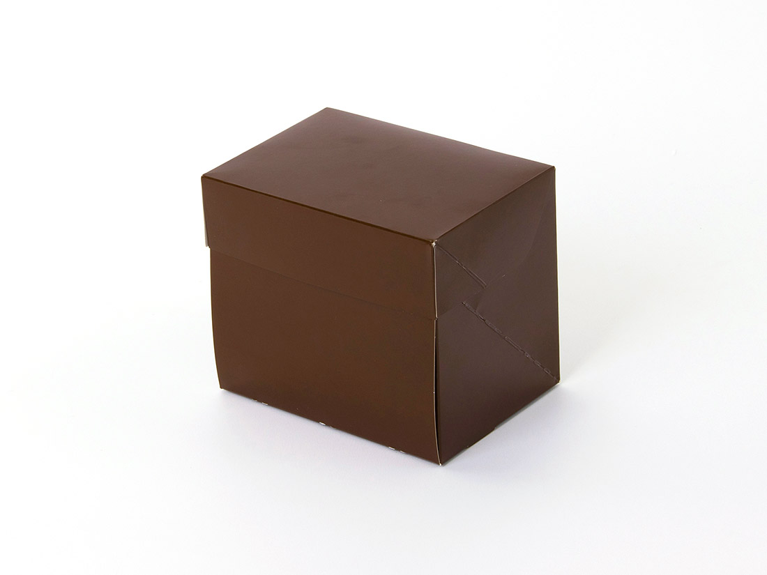 ケーキ箱CP 105 ブラウン 3×4