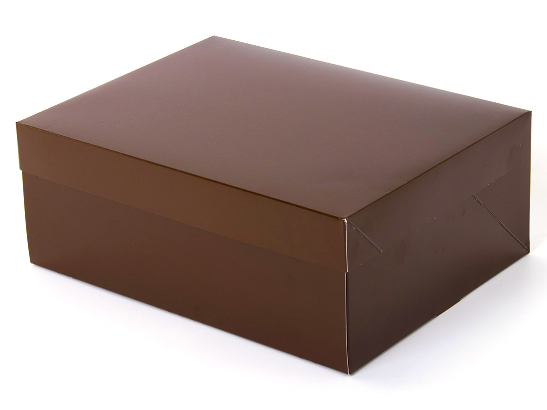 ケーキ箱CP 105 ブラウン 7×9