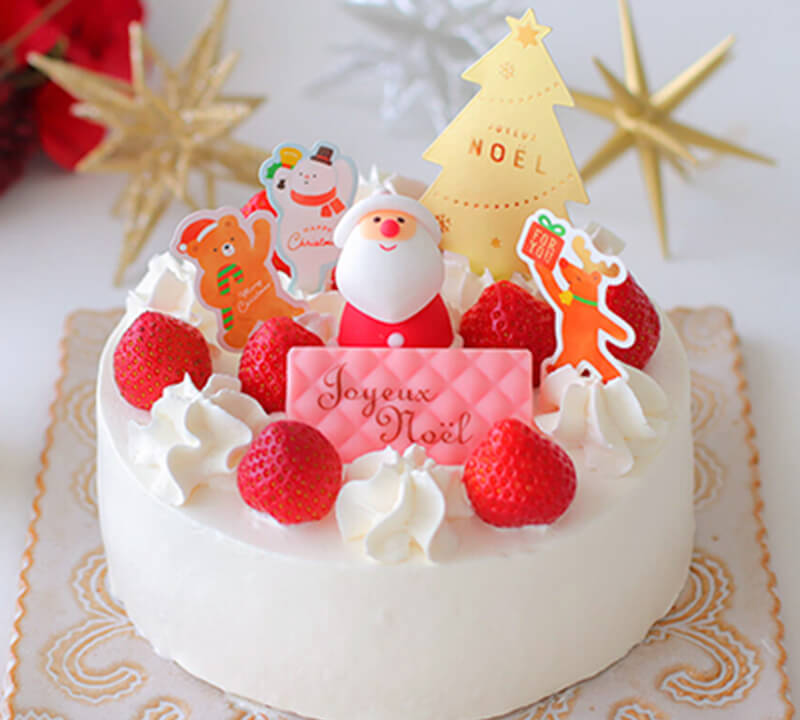 コッタ無料 ホワイトクリスマスケーキ キット お菓子 パン材料 ラッピングの通販 Cotta コッタ