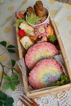 デコ 虹色 飾り巻き寿司 Maruさん お菓子 パンのレシピや作り方 Cotta コッタ