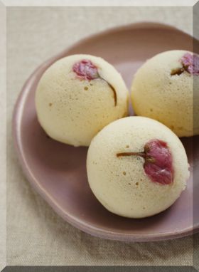 お花見に 桜蒸しパン Cherry お菓子 パンのレシピや作り方 Cotta コッタ