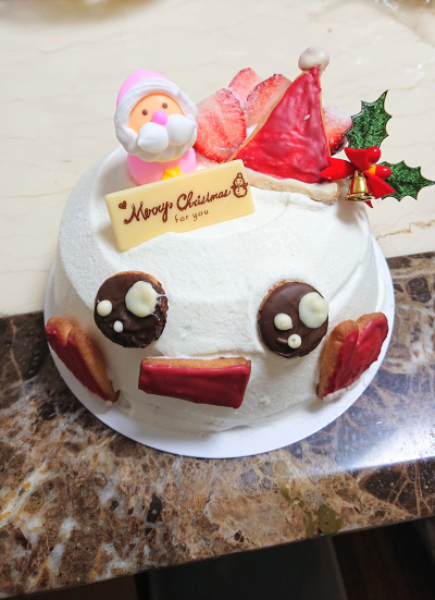 雪だるまさんのクリスマスケーキ Asamiere お菓子 パンのレシピや作り方 Cotta コッタ