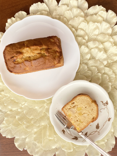 りんごとさつまいものパウンドケーキ かな お菓子 パンのレシピや作り方 Cotta コッタ