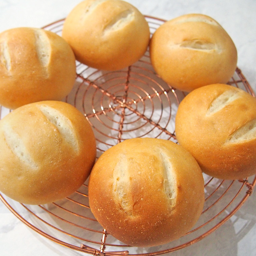 北海道産強力粉・ゆめちからで作る もちもちパンのレシピ