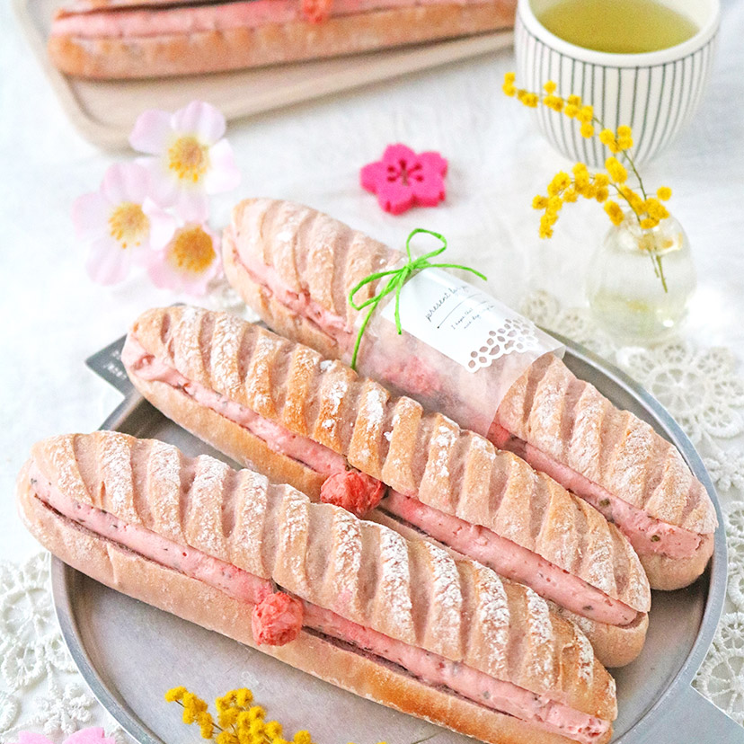 食べるお花見♪桜風味のパンレシピ4選