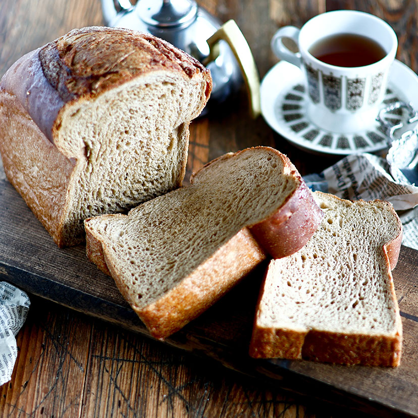 ミルクティー食パンのレシピ・作り方 | お菓子・パン材料