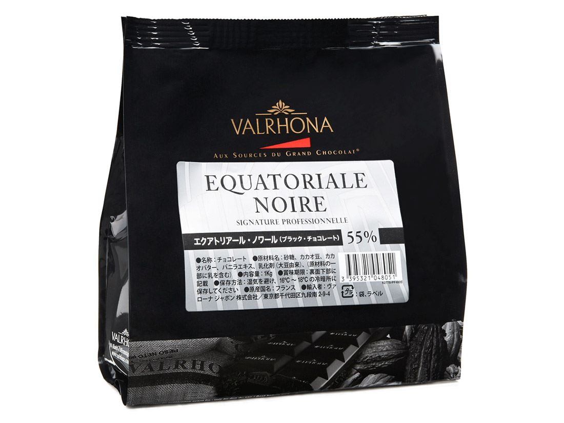 ヴァローナ フェーブ エクアトリアール・ノワール 1kg | スイートチョコレート 501g～ | お菓子・パン材料・ラッピングの通販
