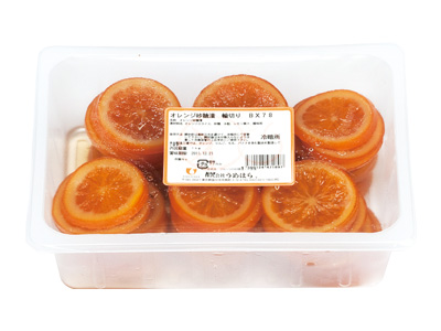 うめはら オレンジ輪切り砂糖漬けbx78 1kg ドレンドフルーツ シロップ漬け お菓子 パン材料 ラッピングの通販 Cotta コッタ