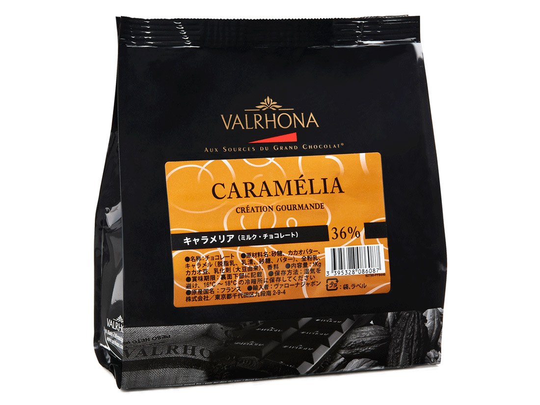 ヴァローナ フェーブ キャラメリア 1kg | ミルクチョコレート