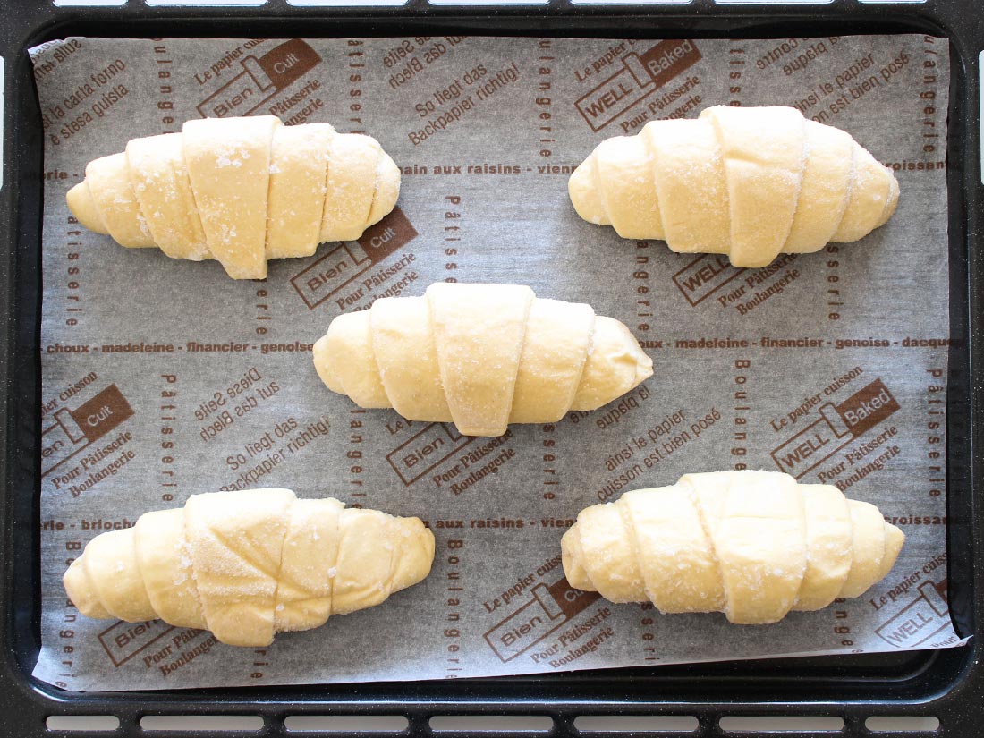冷凍 発酵後クロワッサン エリタージュ 70g 5個入 お菓子 パン材料 ラッピングの通販 Cotta コッタ