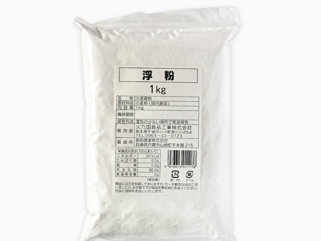 粉の郷便り 浮き粉 1kg | その他の和食材の粉類 | お菓子・パン材料・ラッピングの通販【cotta＊コッタ】