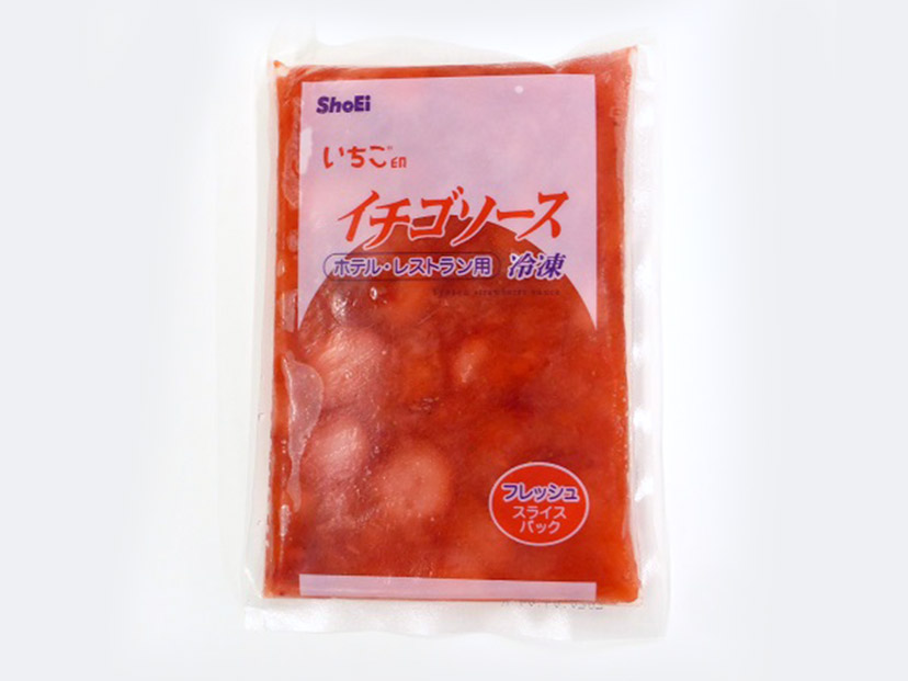 冷凍 正栄食品 イチゴソース(スライス入り) 150g