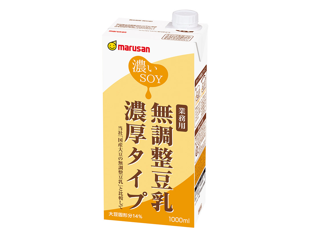 マルサン 無調整豆乳 濃厚タイプ 1L | 豆乳製品 | お菓子・パン材料・ラッピングの通販【cotta＊コッタ】