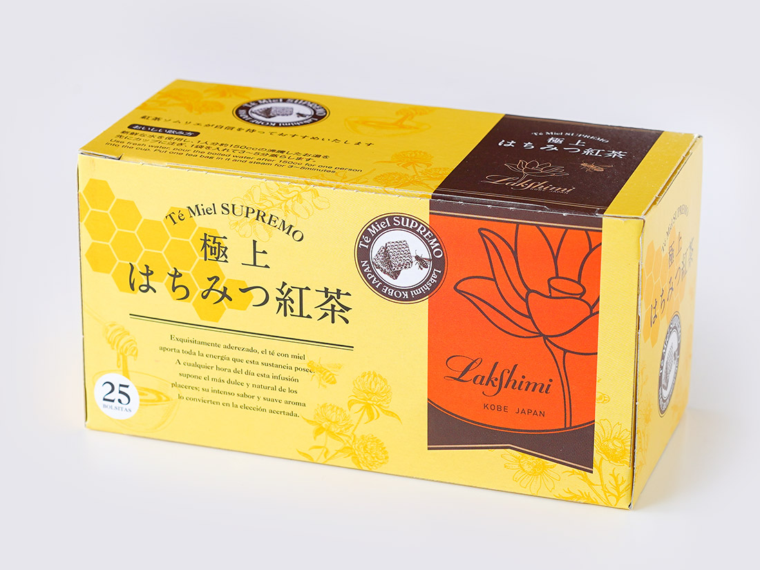 ラクシュミー  極上 はちみつ紅茶  100袋(25袋×4箱)