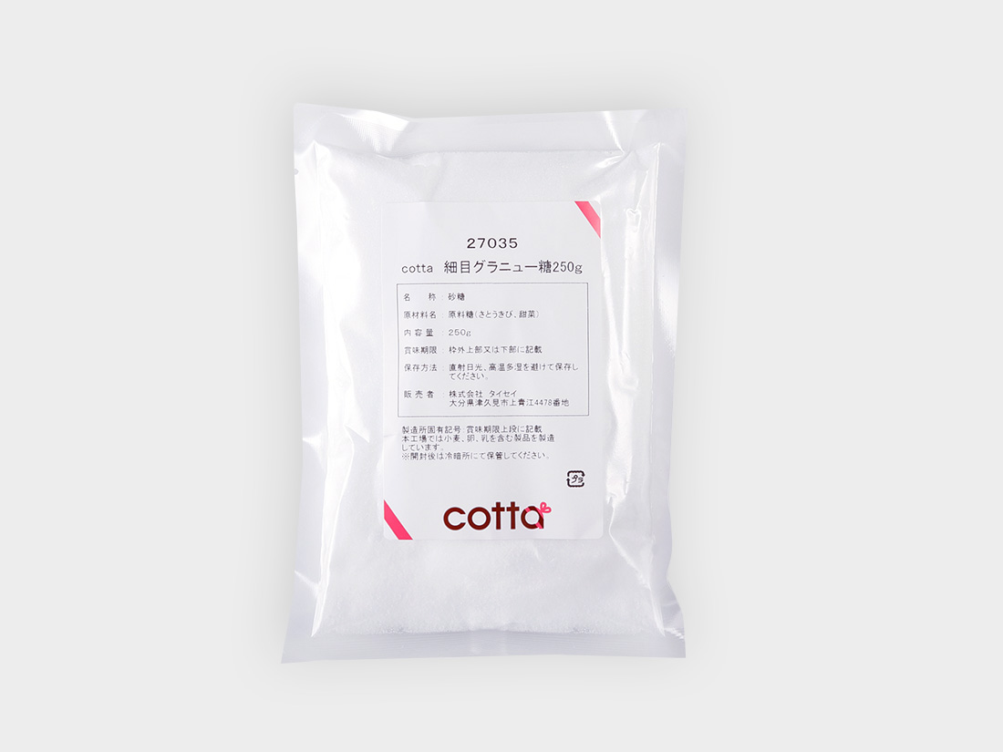 cotta トッピング用粉砂糖 250g 粉糖 お菓子・パン材料・ラッピングの通販【cotta＊コッタ】