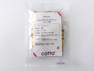  cotta  カラメルクラッシュ  （2g×10袋） 