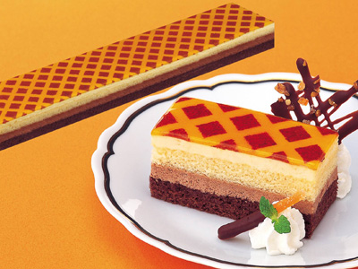 冷凍 フレック Fcケーキ オレンジ 425g お菓子 パン材料 ラッピングの通販 Cotta コッタ