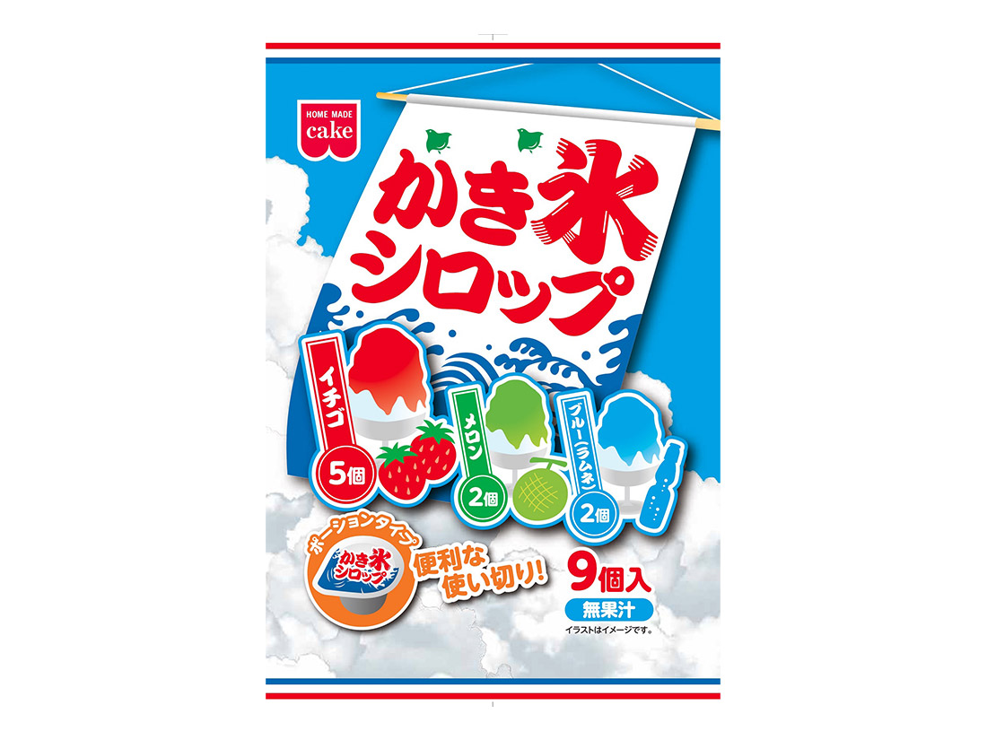 氷みつ　お菓子・パン材料・ラッピングの通販【cotta＊コッタ】　KS　かき氷シロップ