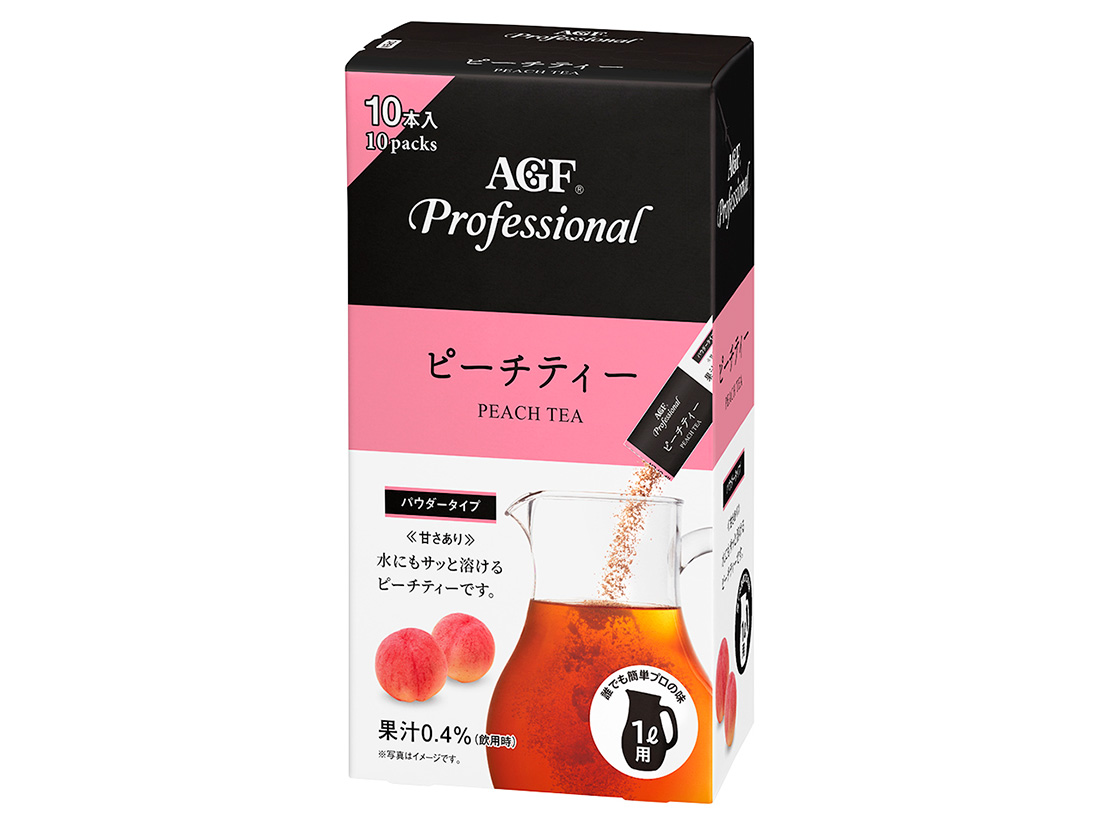 AGFプロフェッショナル ピーチティー 1L用 (10包) | お茶・紅茶 ...