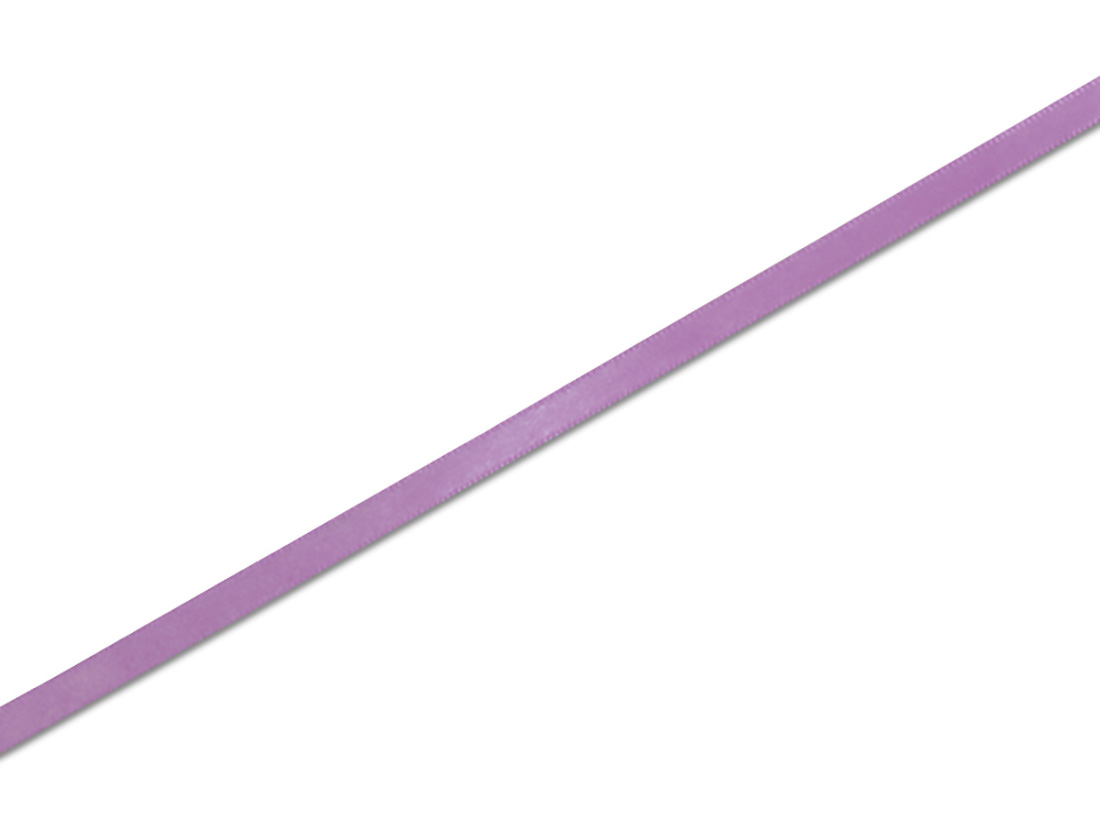 シングルサテンリボン 6mm幅×20m巻 紫