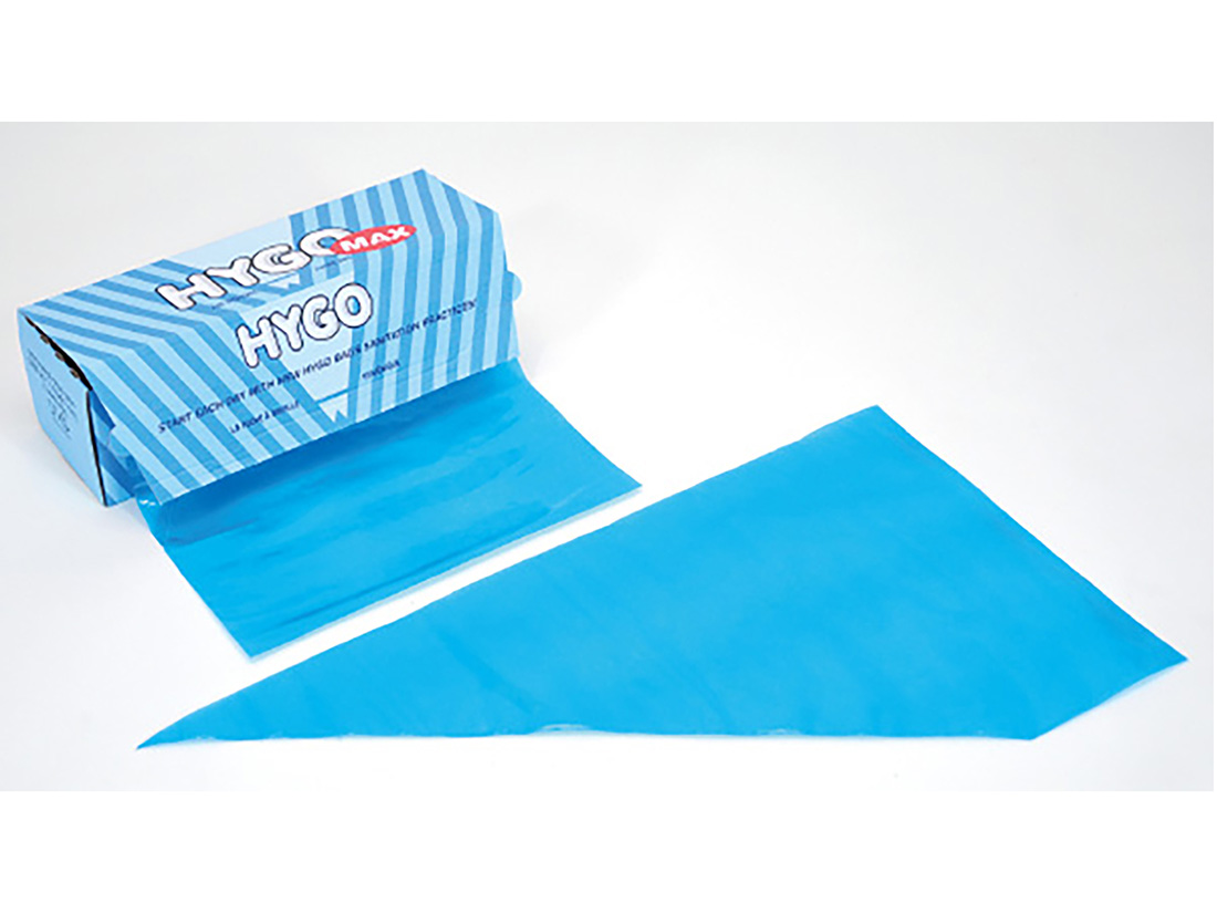 ハイゴ ボックスタイプ カラー絞り袋(72枚ロール) ブルー