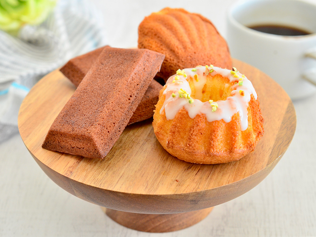 cotta 木製ケーキスタンド 16cm | パンナイフ | お菓子・パン材料