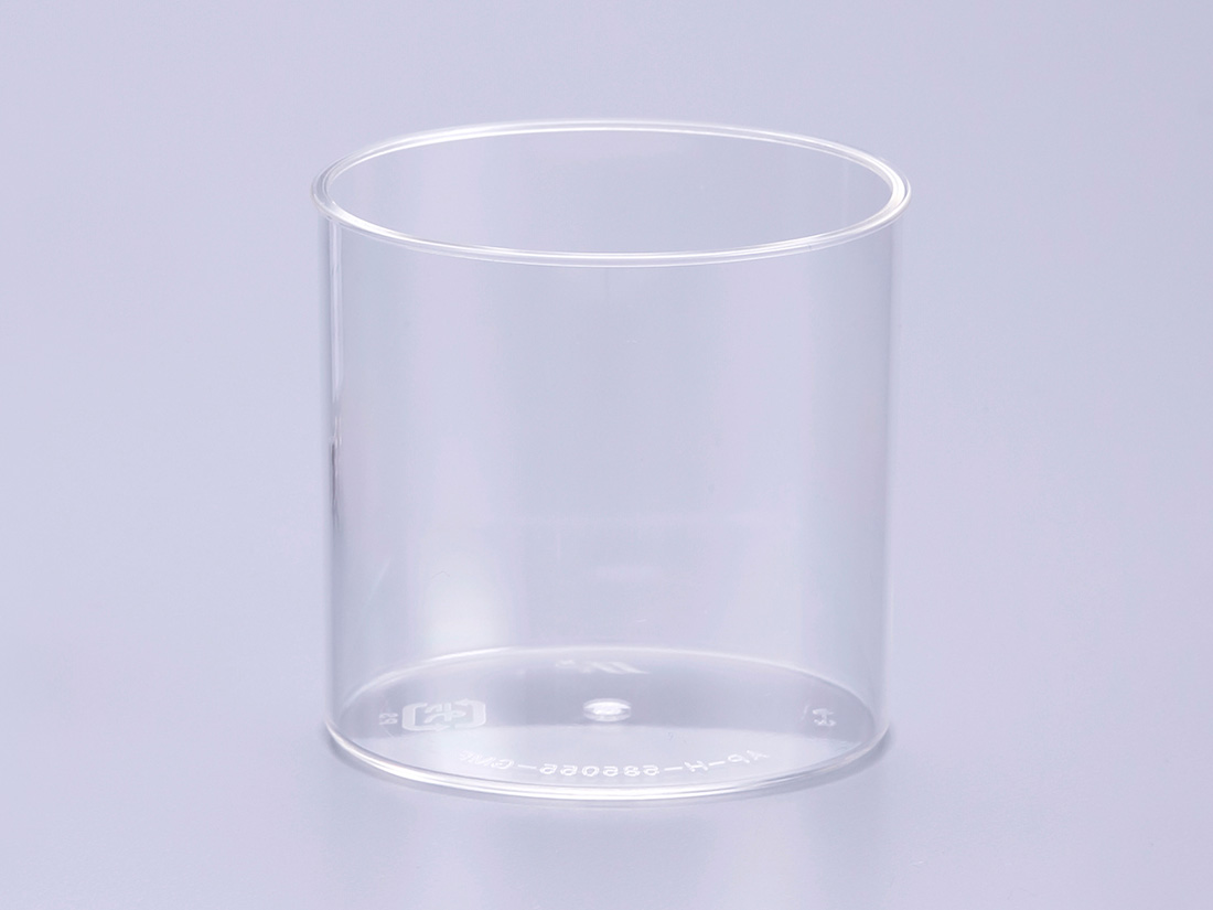 アンジェラカップ 耐熱透明(本体のみ) | 無地のプラスチックデザート 