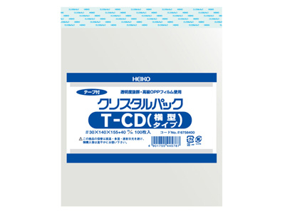 OPPクリスタルパック T-CDヨコ