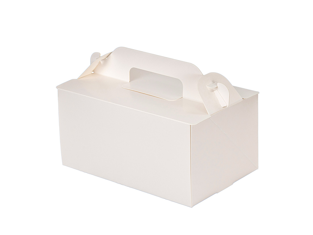 パッケージ中澤 ケーキ箱 OPL-ホワイト 4×6