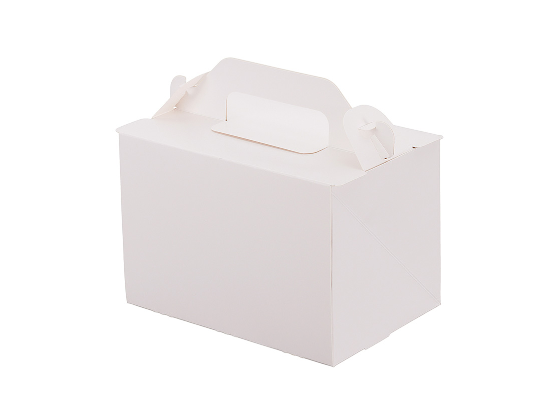 パッケージ中澤 ケーキ箱 105OPL-ホワイト 3.5×5