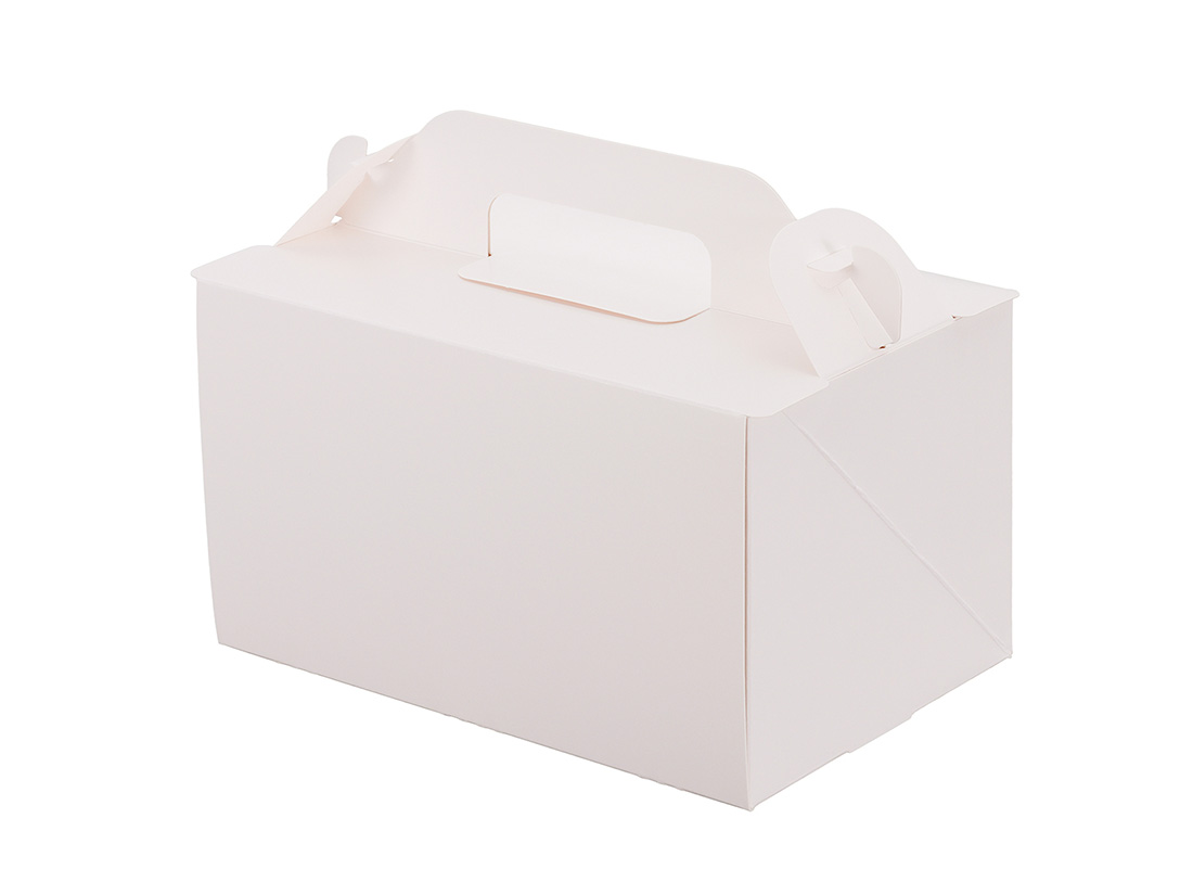 パッケージ中澤 ケーキ箱 105OPL-ホワイト 4×6