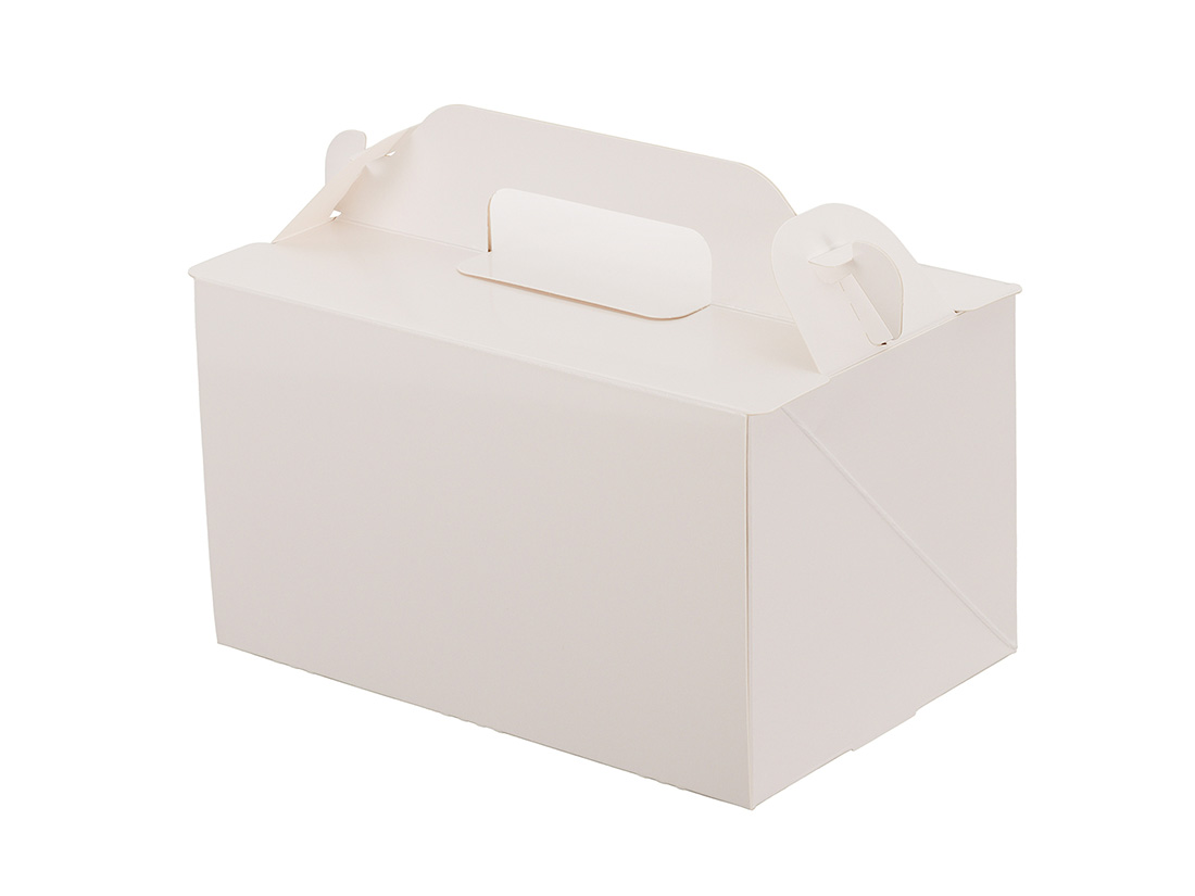 ケーキ箱 105OPL-プレス 4×6 | 手提げケーキ箱 | お菓子・パン材料・ラッピングの通販【cotta＊コッタ】