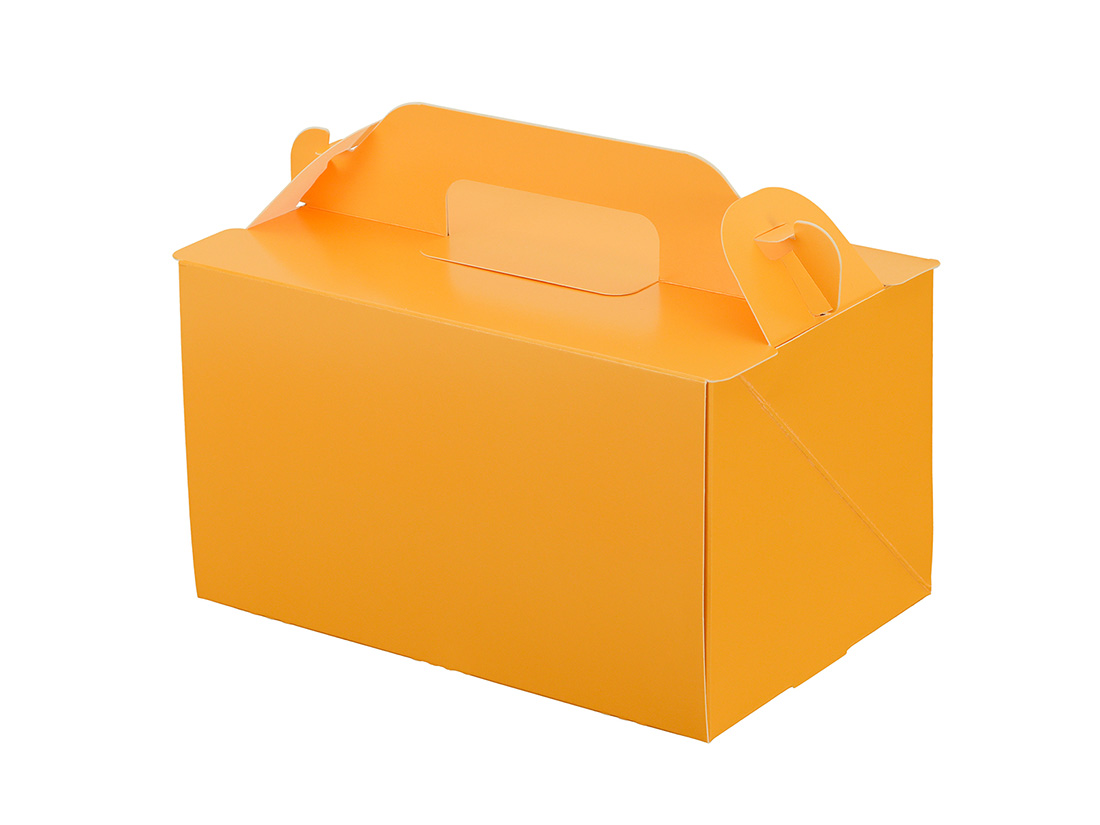 ケーキ箱 105OPL-オレンジ 4×6