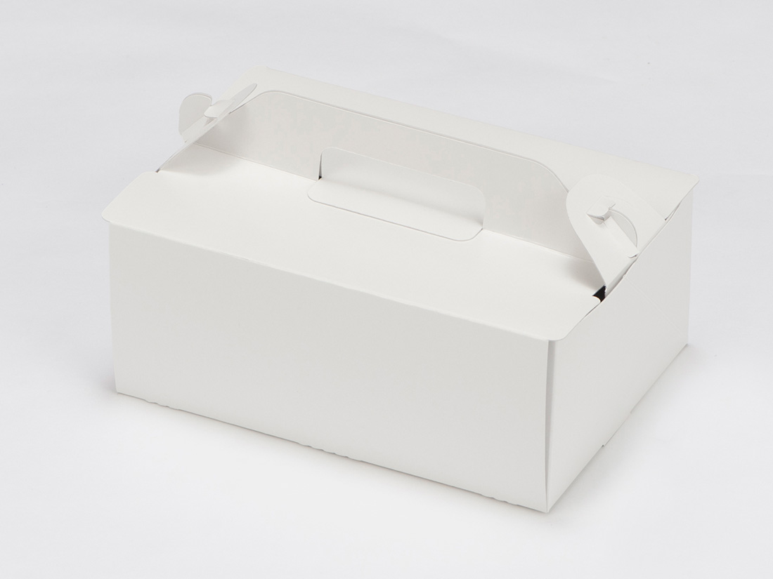ケーキ箱 手提サイドオープンNC 5×7