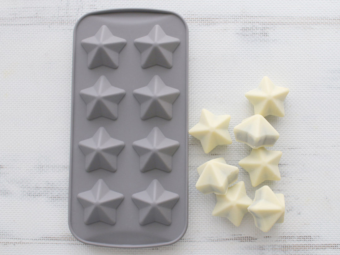 3Dシリコンモールド（スター） | シリコン樹脂加工の製菓型 | お菓子 