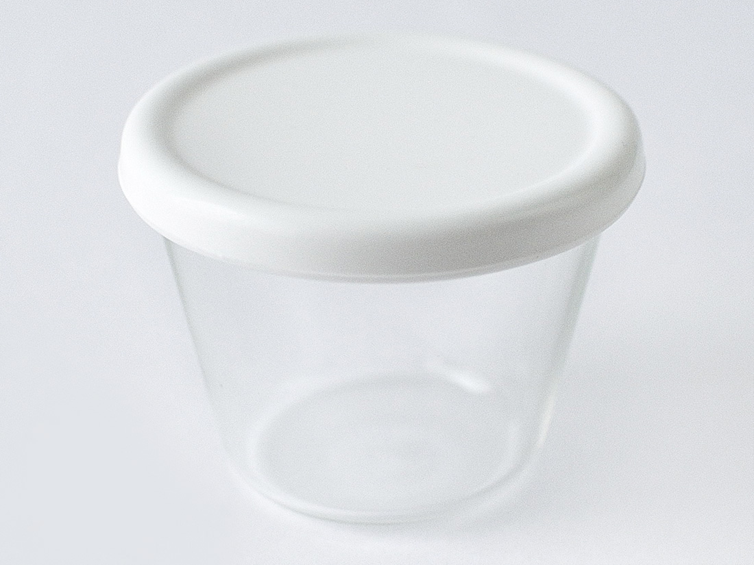 cotta シリコン蓋付きガラスプリンカップ | プリン・ゼリー型 | お菓子 