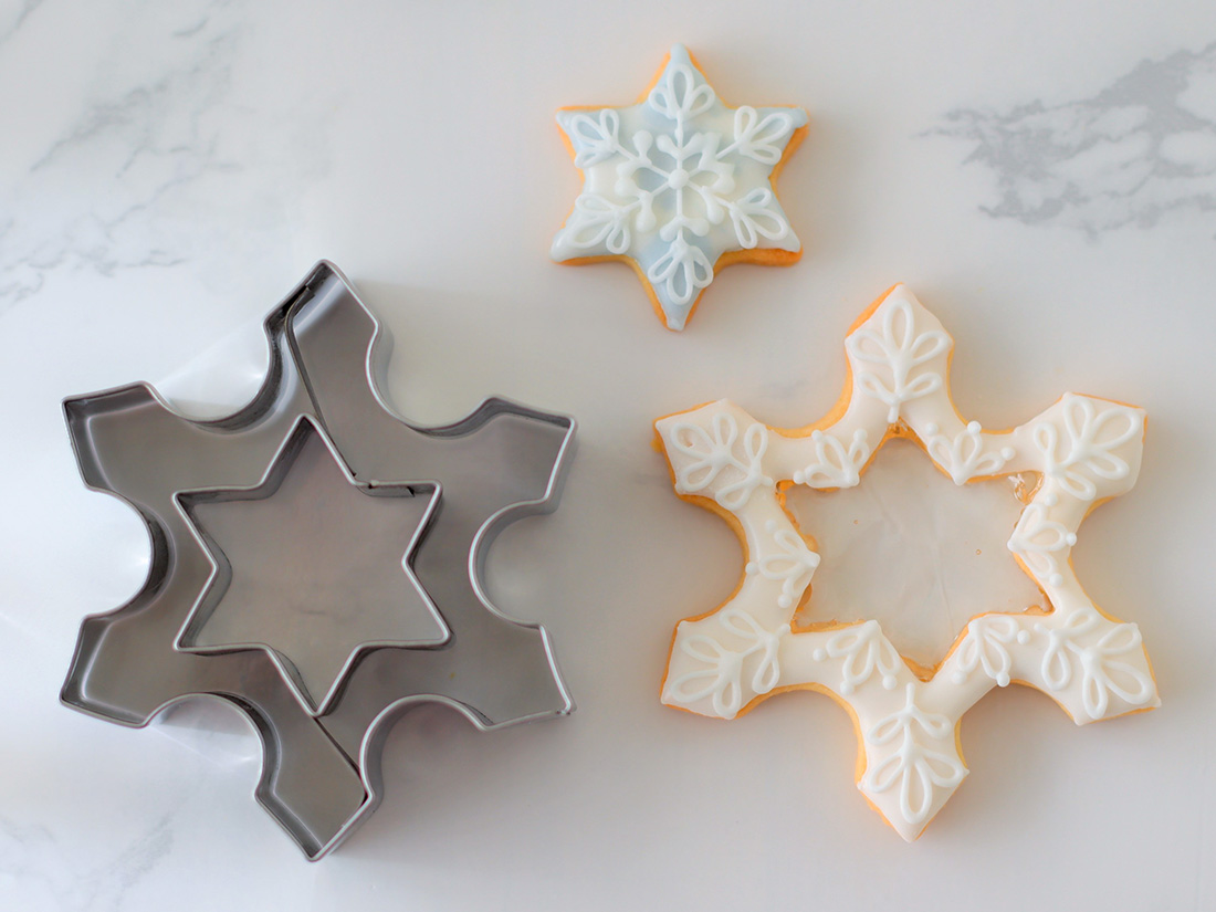 cotta クリスマスクッキー型 雪の結晶 星