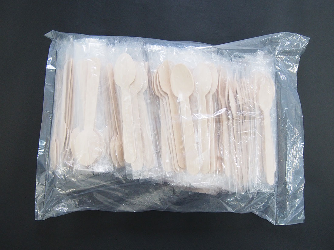 木製スプーン #140(小) 単袋 100本入 | 使い捨て箸・スプーン・フォーク | お菓子・パン材料・ラッピングの通販【cotta＊コッタ】