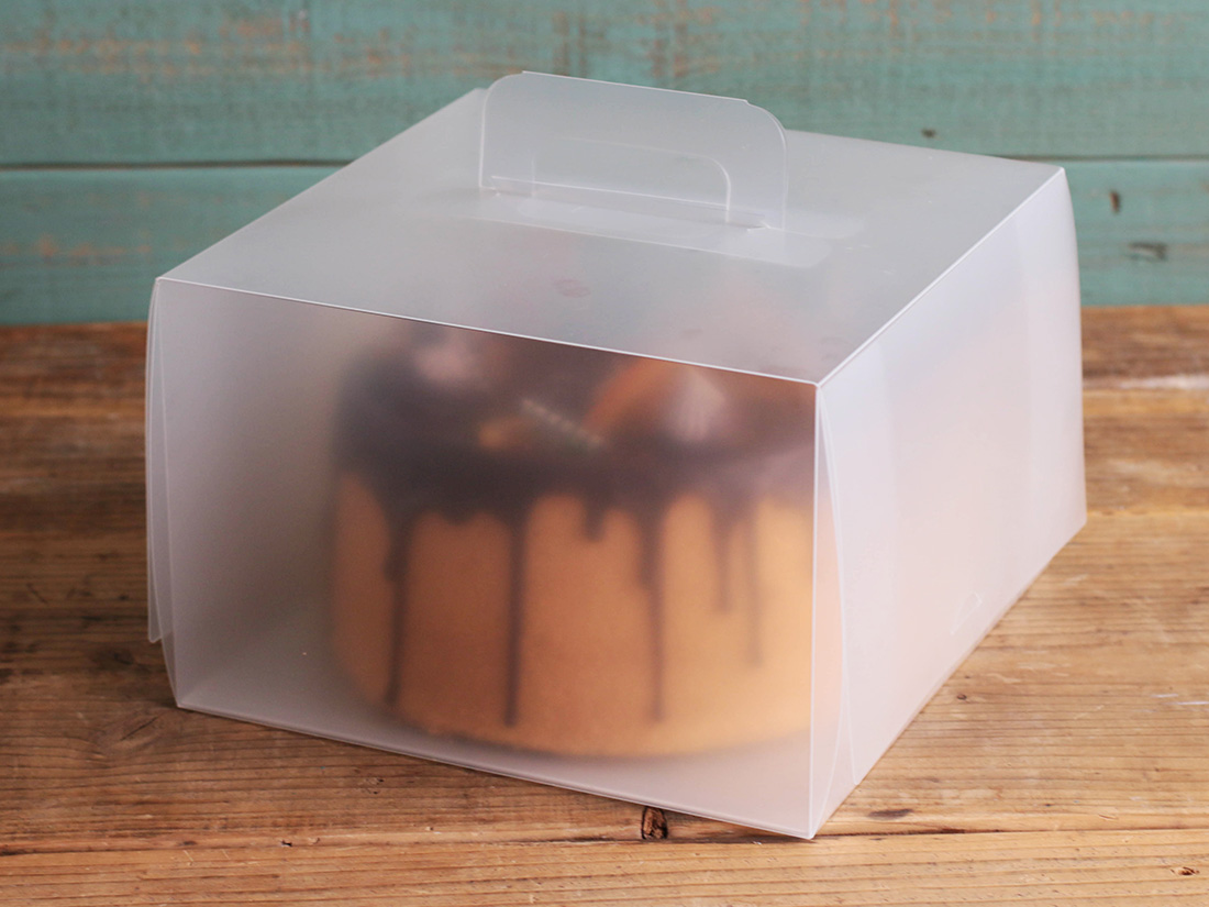 Cotta くりかえし使えるケーキ箱 6号 お菓子 パン材料 ラッピングの通販 Cotta コッタ