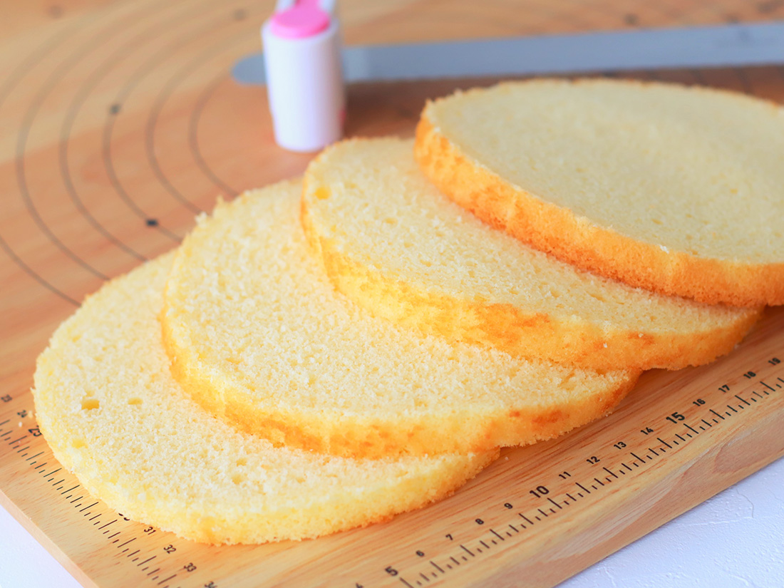 ケーキ スポンジ 食パン スライサーカット
