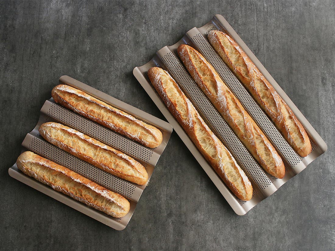 フランスパン用天板 小 270 242 天板 お菓子 パン材料 ラッピングの通販 Cotta コッタ