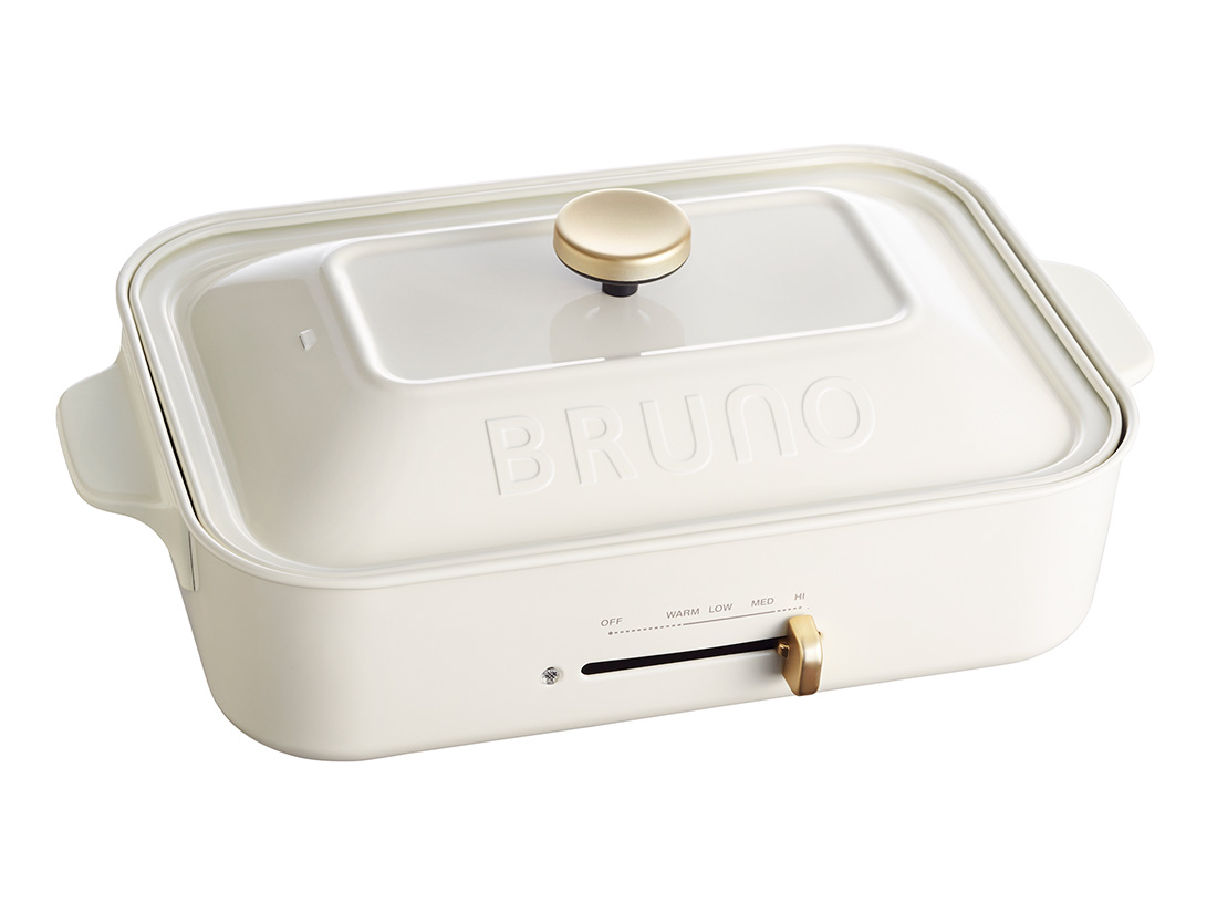 BRUNO コンパクトホットプレート ホワイト | ホットプレート・ホット